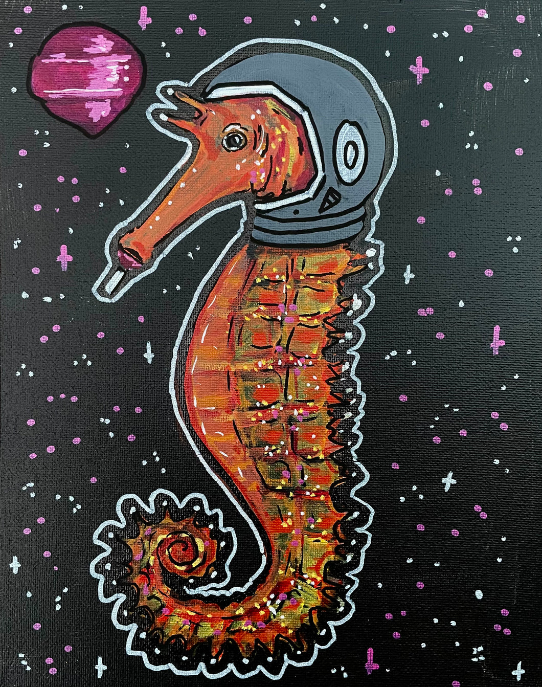 Space seahorse