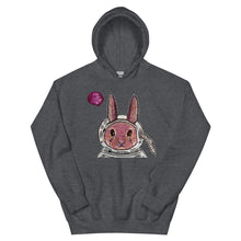 Load image into Gallery viewer, Space Bunny Unisex Hoodie
