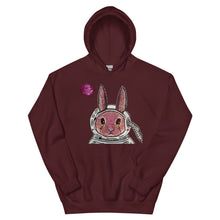 Load image into Gallery viewer, Space Bunny Unisex Hoodie

