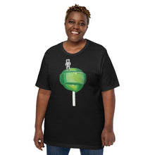 Load image into Gallery viewer, Green Lollipop unisex t-shirt
