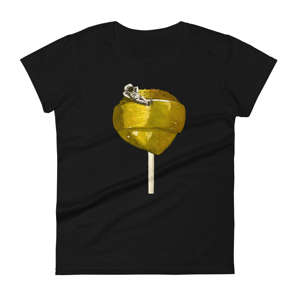 Yellow Lollipop Women's short sleeve t-shirt